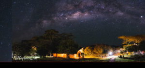 Milky way at Porini Cheetah Camp