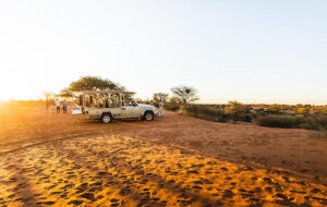 Kalahari Anib Lodge sundowner