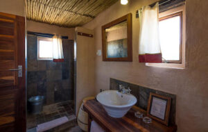 Wilderness Kulala Desert Lodge Chalet Bathroom