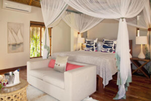 Azura Benguerra Island Luxury Beach Villa Bedroom