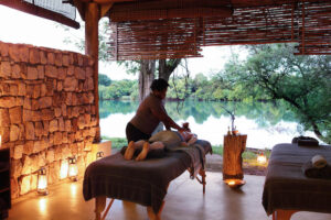 Matetsi Victoria Falls Massage Table